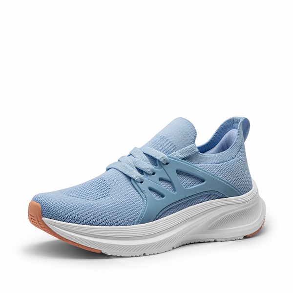 [SteadLife] Women's Breathable Slip-On Lifestyle Shoes  - BLUE -  0